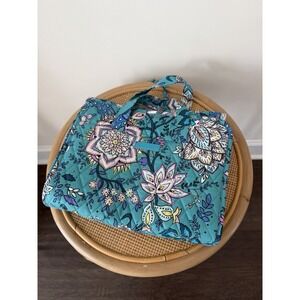 Vera Bradley Expandable Hanging Organizer Travel Bag Peacock Garden NWOT